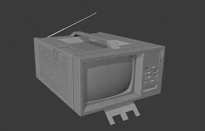 TV-Radio - 1990 Broksonic 5 Portable 