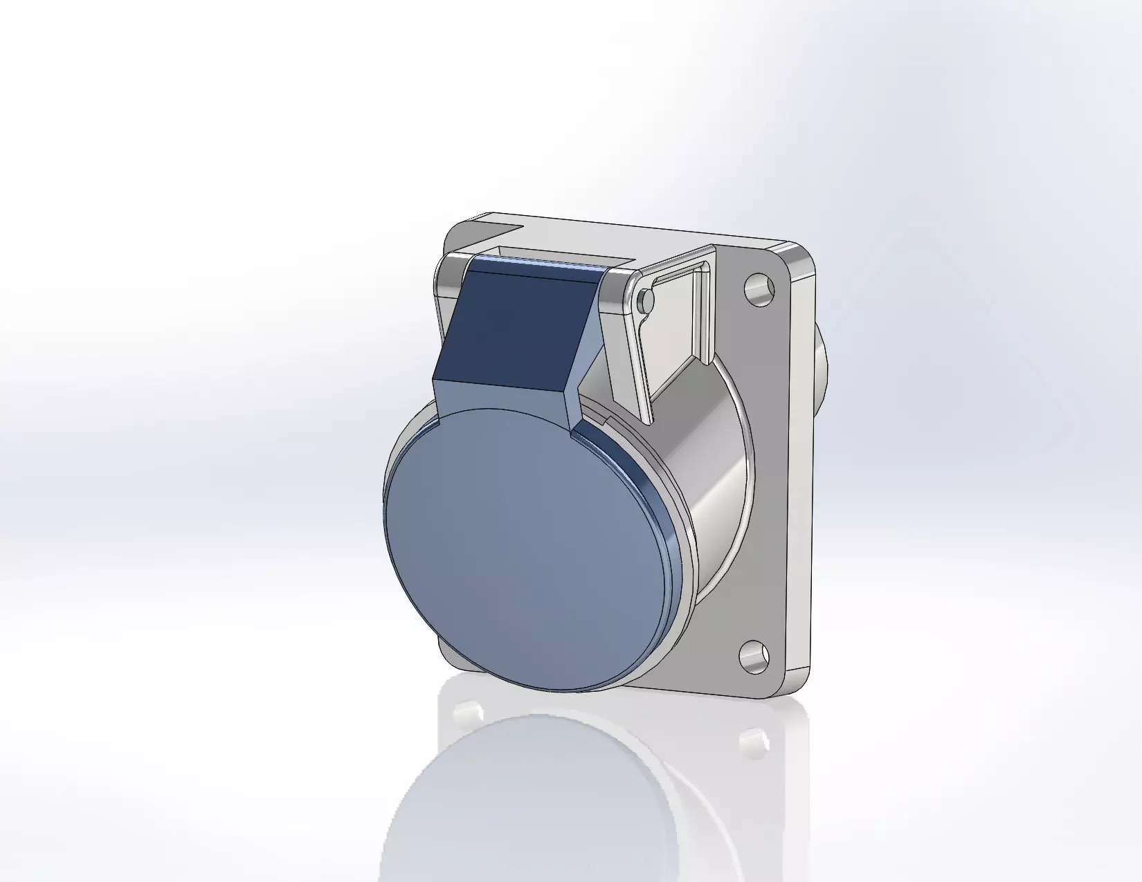 Dosen 20 grad 16A 3P IP44 3D model_0