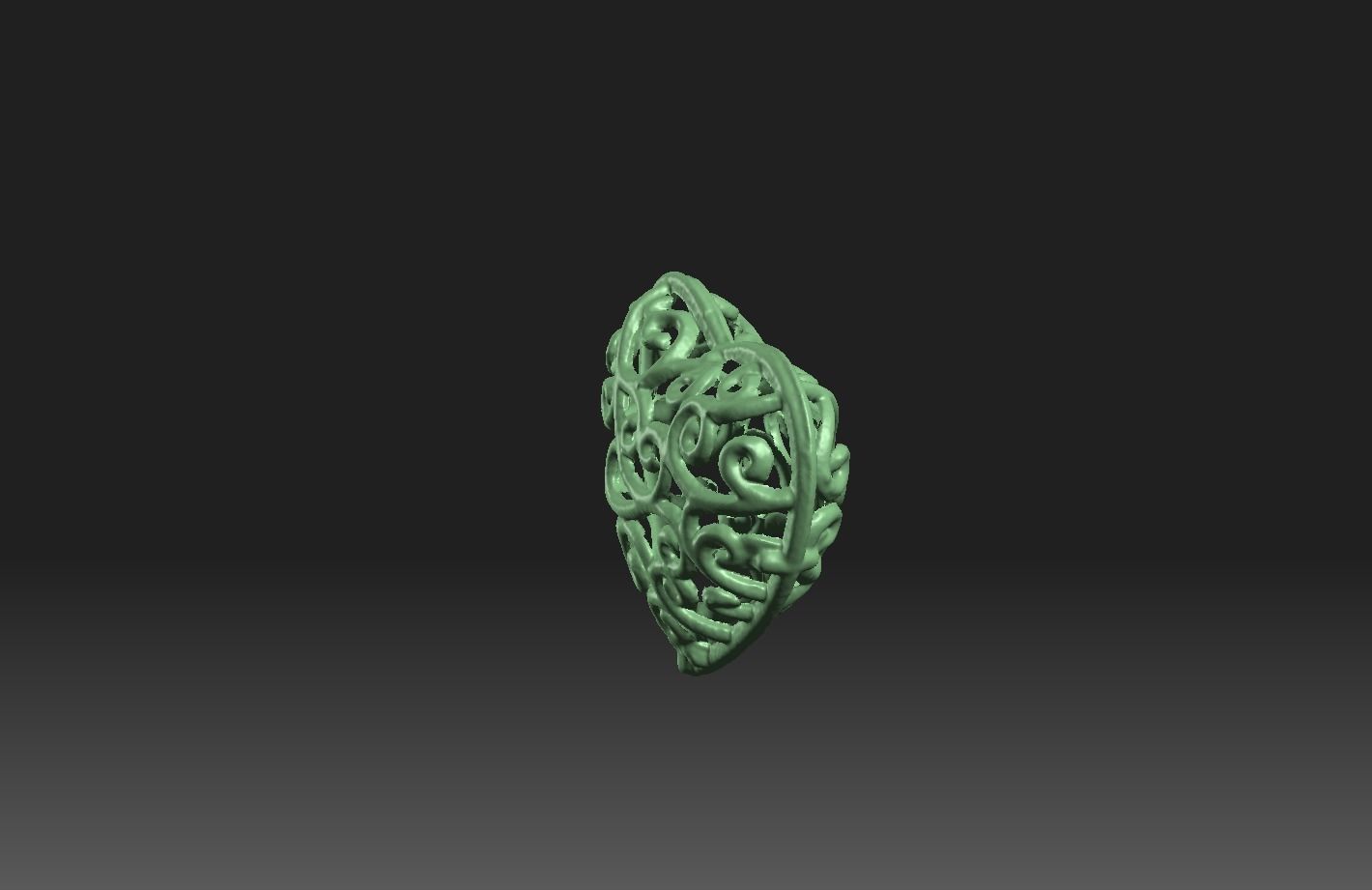 Valentin Heart 3D print model_2