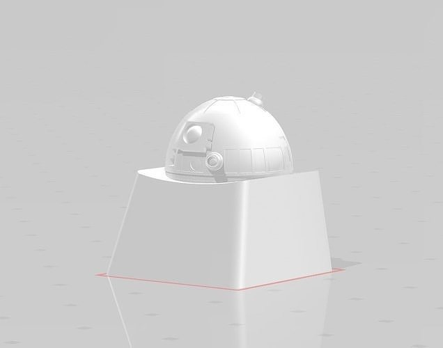 3D PRINT KEYCAP StarWar r4 3D print model