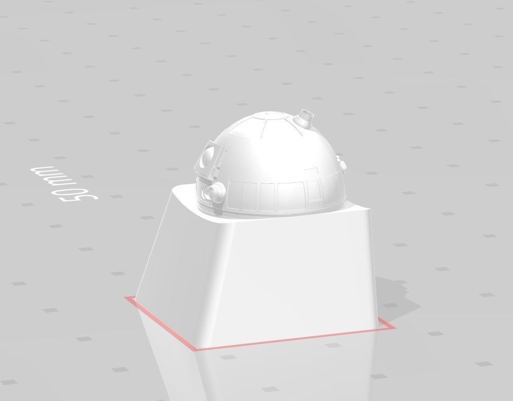 3D PRINT KEYCAP StarWar r4 3D print model_6