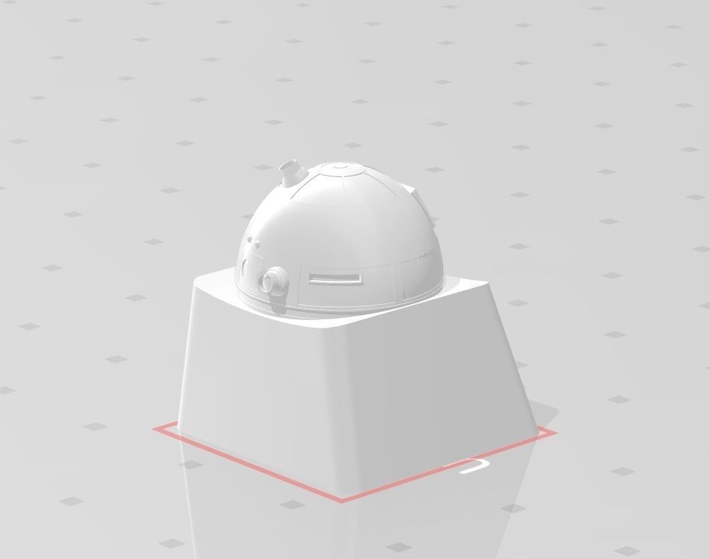 3D PRINT KEYCAP StarWar r4 3D print model_9