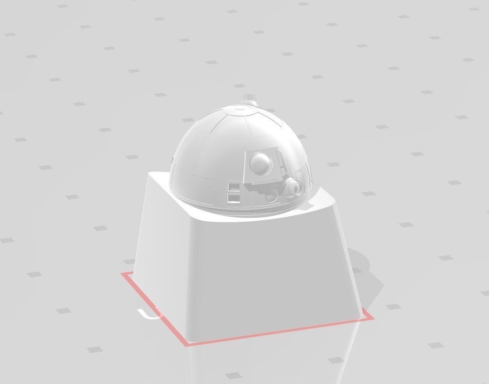 3D PRINT KEYCAP StarWar r4 3D print model_2