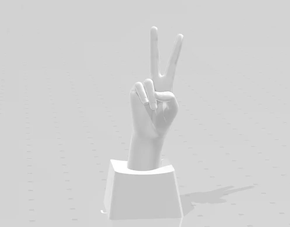 3D PRINT KEYCAP HAND 2 3D print model