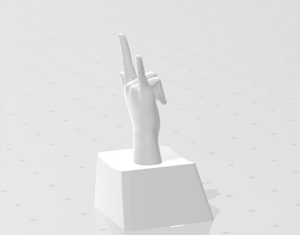 3D PRINT KEYCAP HAND 4 3D print model_10