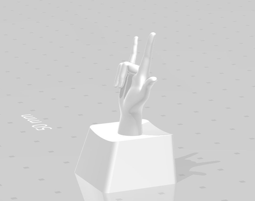 3D PRINT KEYCAP HAND 4 3D print model_5