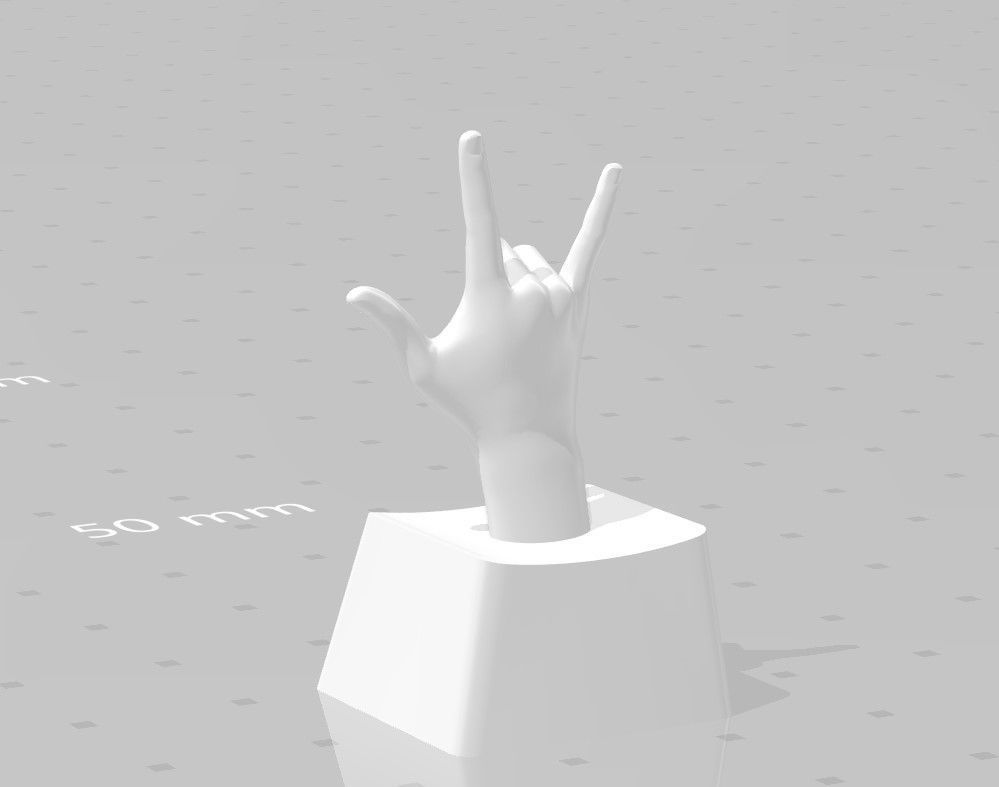 3D PRINT KEYCAP HAND 4 3D print model_7