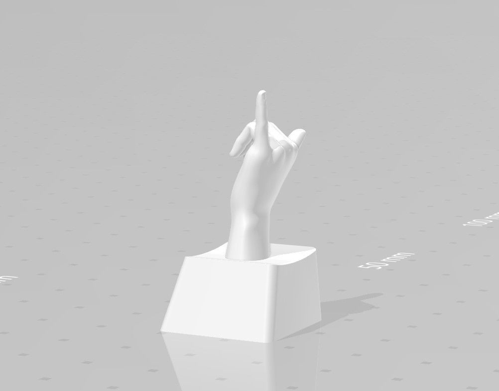 3D PRINT KEYCAP HAND 5 3D print model_7