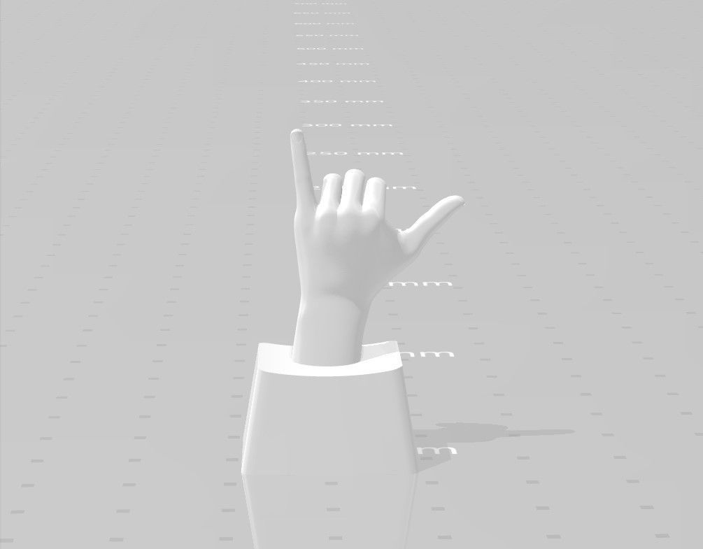 3D PRINT KEYCAP HAND 5 3D print model_9