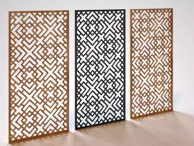 Partition lattice fence design