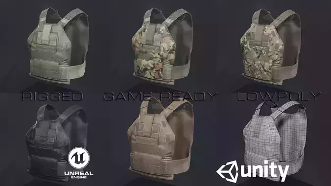 Slick LBT  Low-poly 3D model