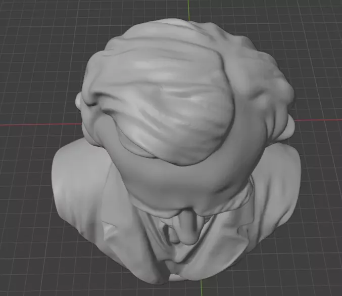 Edgar Allan Poe 3D print model_17