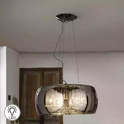 Chrome Bodden Light Single Pendant