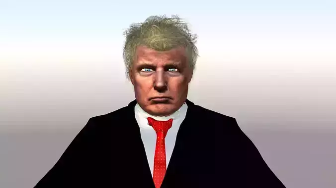 Donald Trump with Animation
