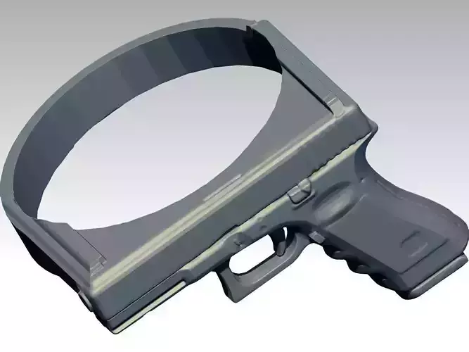 Fashion Gun Ring Man Woman