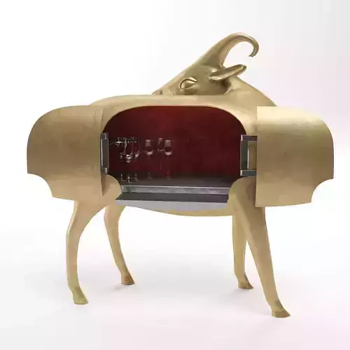 Goat bar 3D model