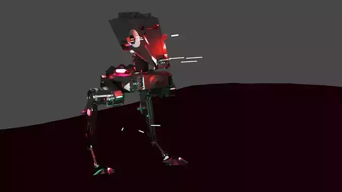 Imperial walker - blender