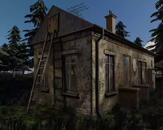 Ukrainian Russian Police station 