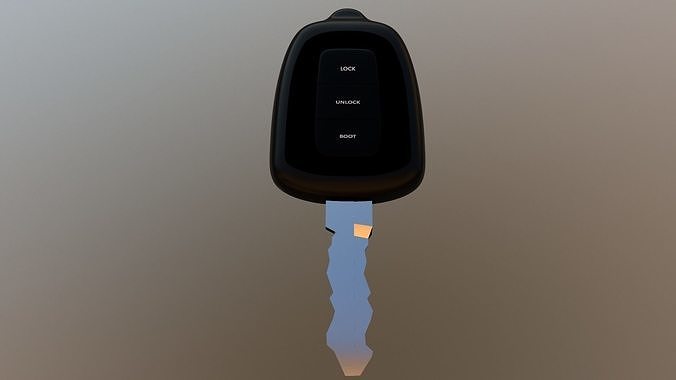 Car Key 3D model