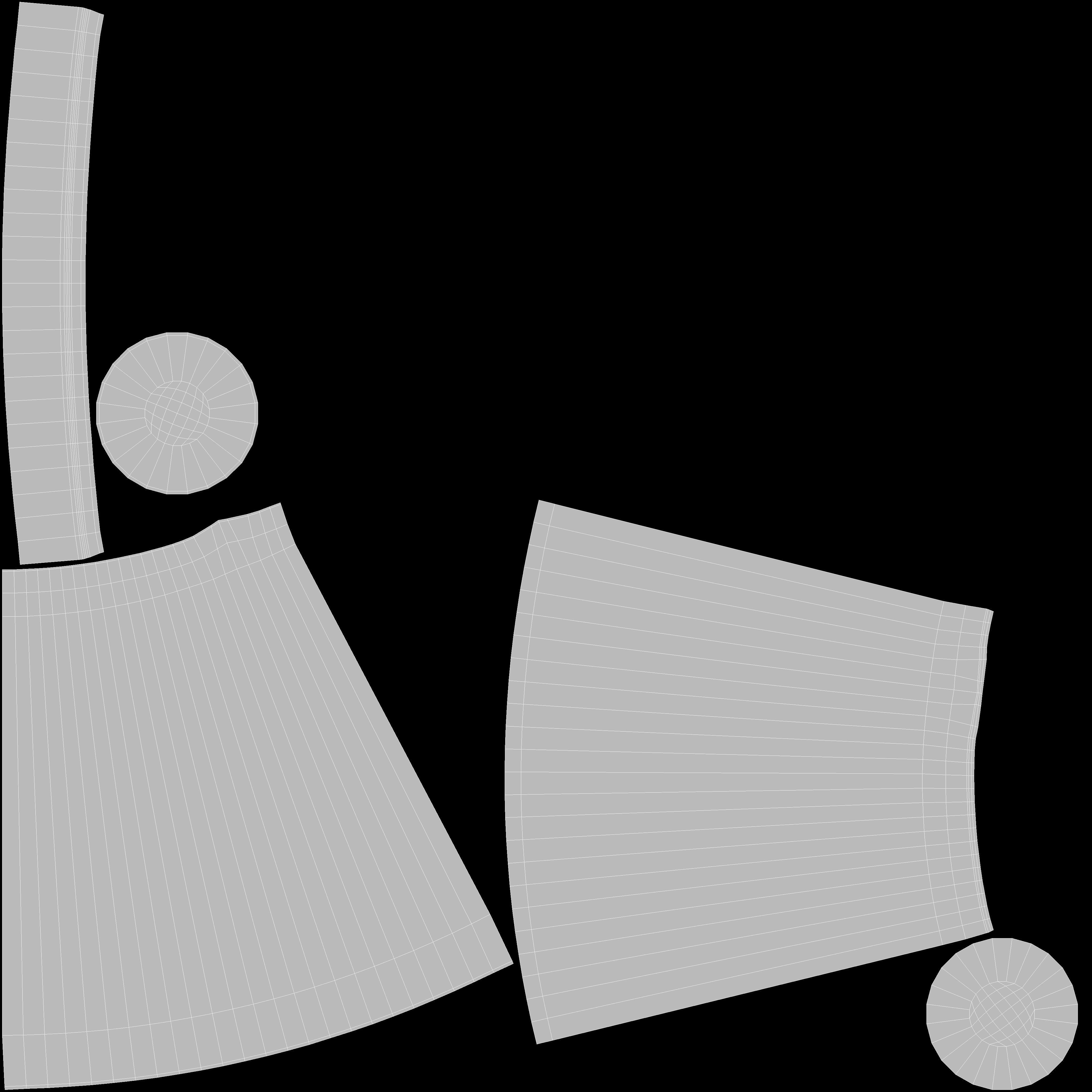 Figs and Black Tableware 3D model_11