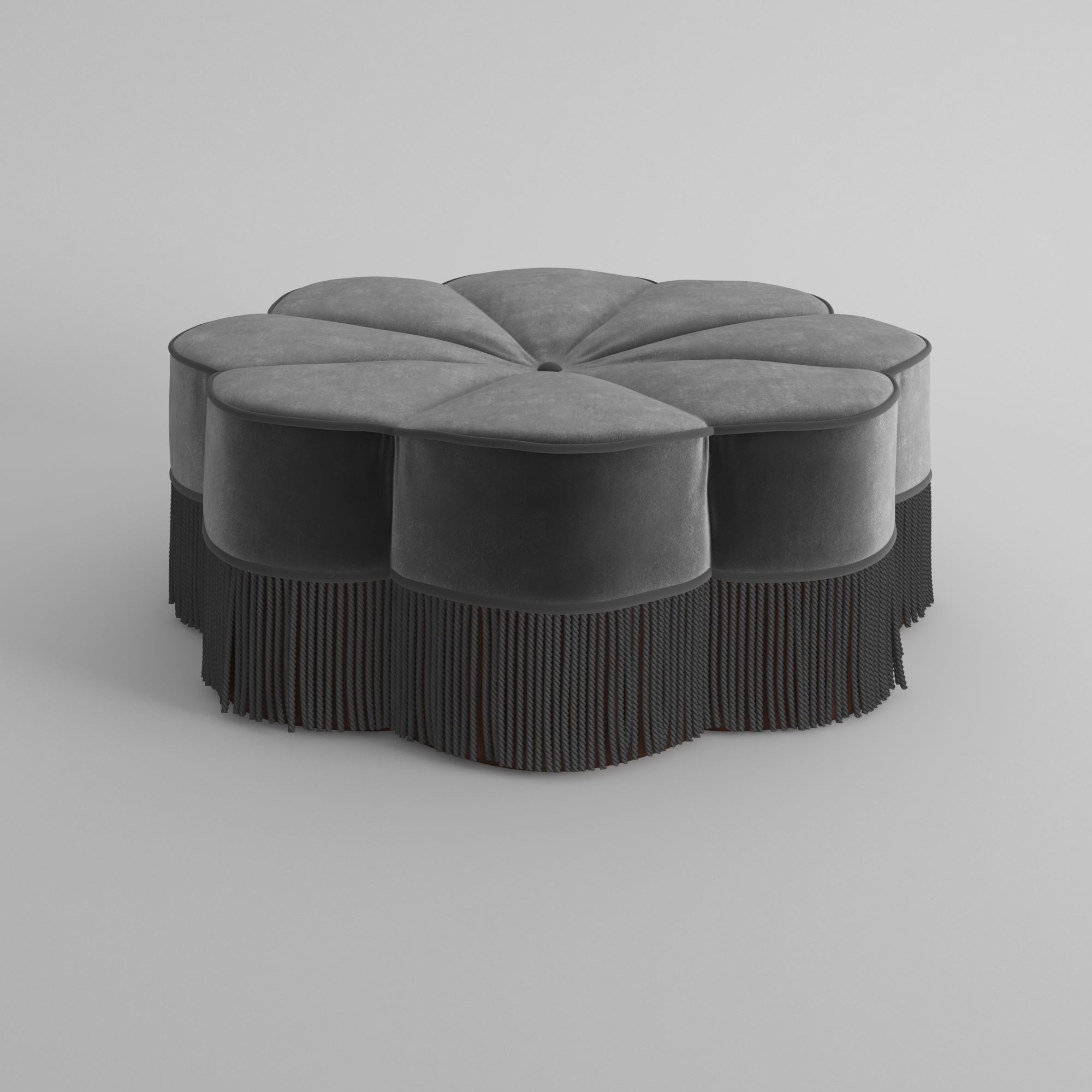 Tanith Flower Ottoman 3D model_1