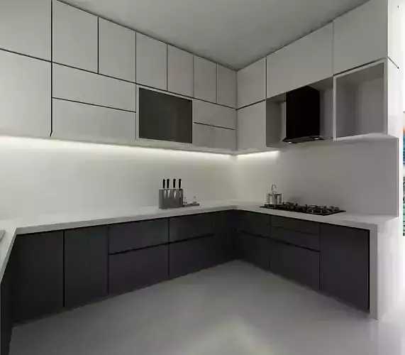 kitchen modern design in kuala lumpur