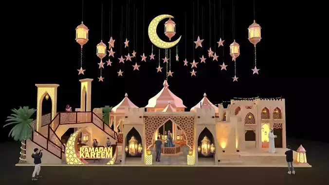 Ramadan Mall Decoration 002