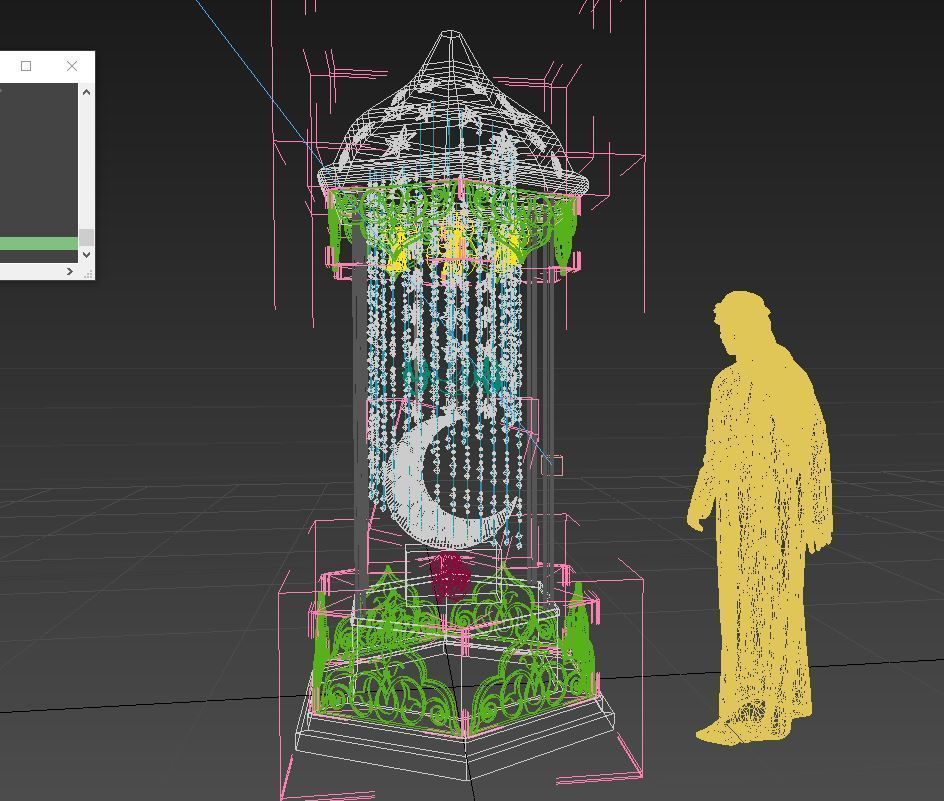 Ramadan Mall Decoration 002 3D model_21
