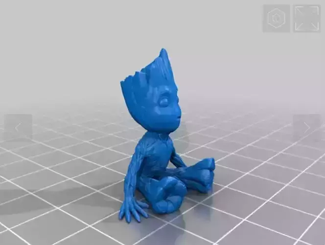 Baby groot 3d print small and medium size
