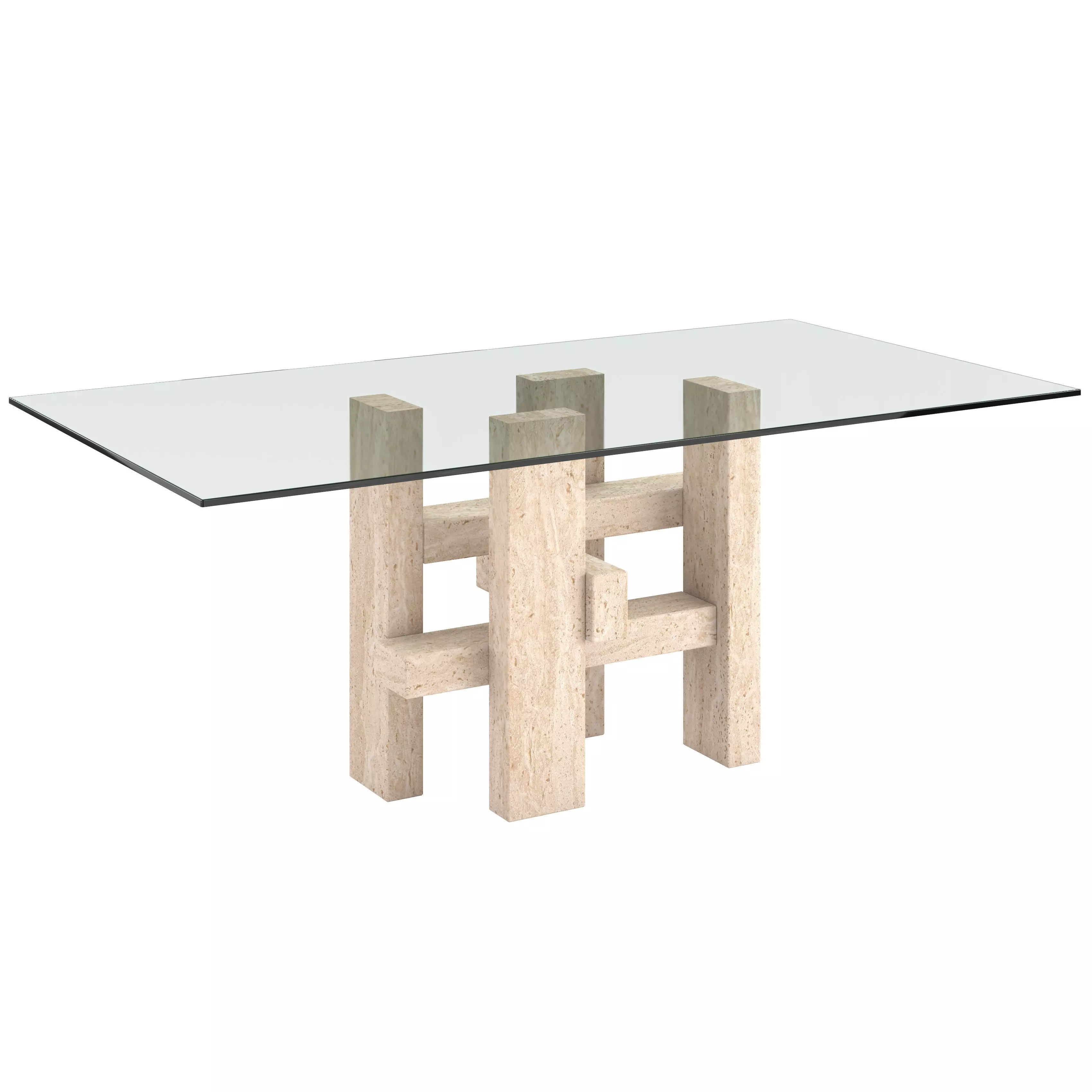 Willy Ballez dining table  3D model_0