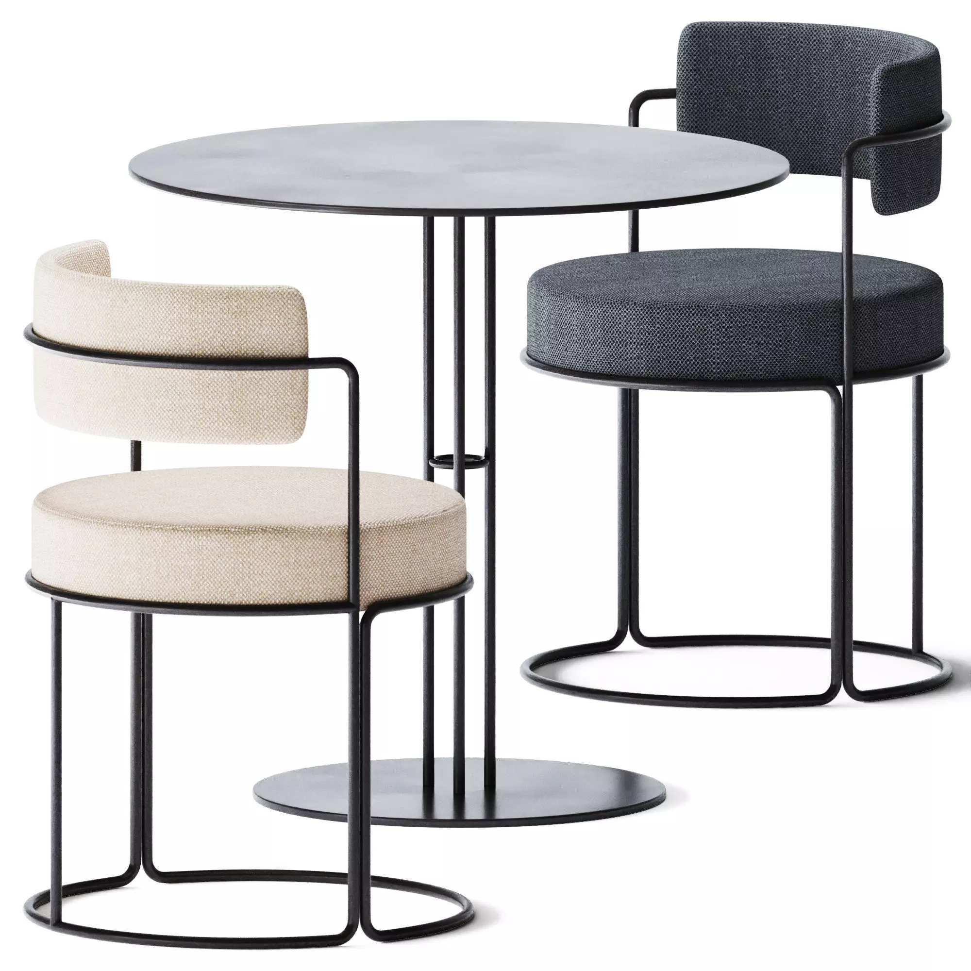 Round Dining Table Paradiso by iSimar 3D model