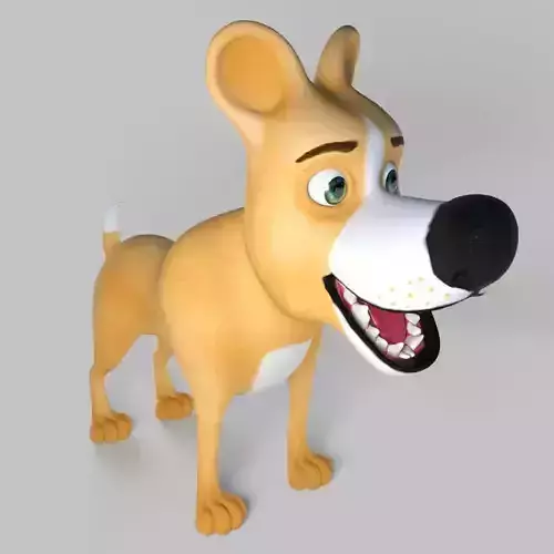 Cartoony dog