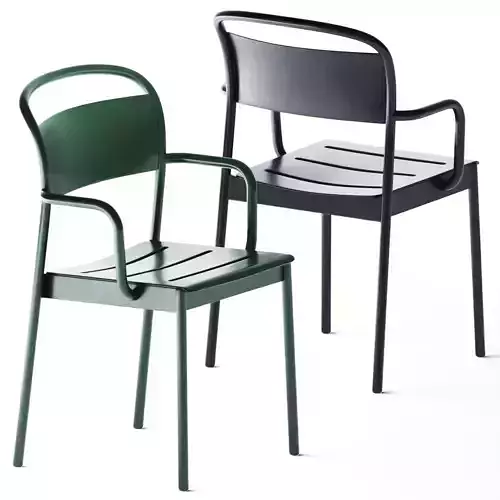Linear Steel Armchair by Muuto