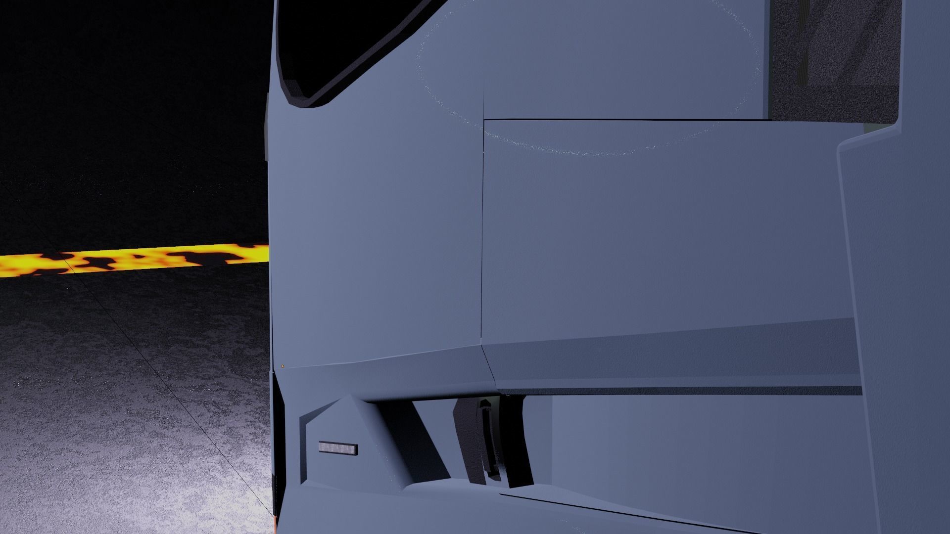 Renault Range T Low-poly 3D model_6