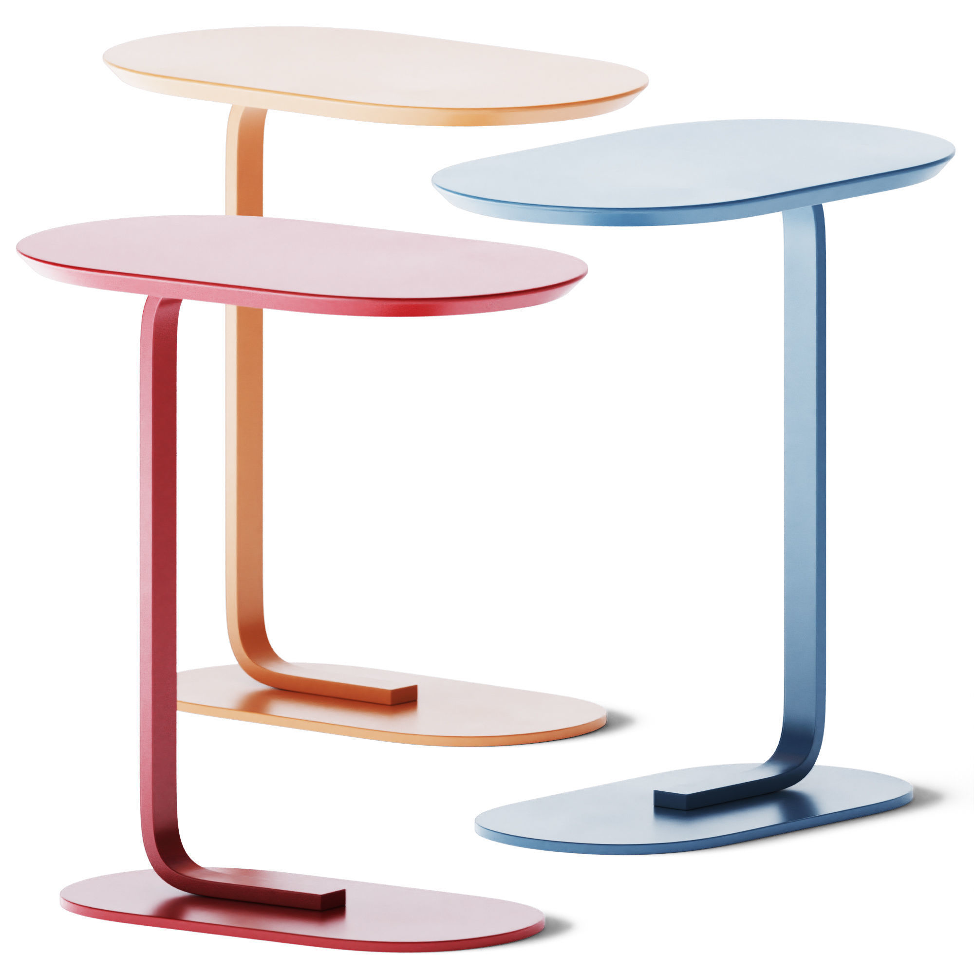 Relate Side Table by Muuto 3D model_1