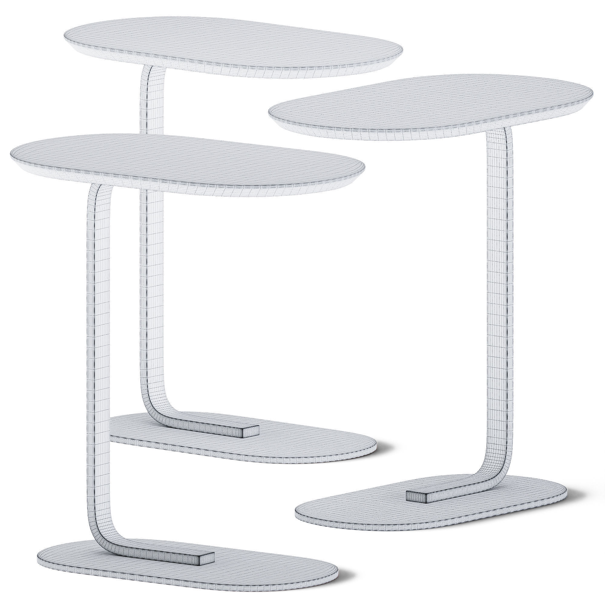 Relate Side Table by Muuto 3D model_2