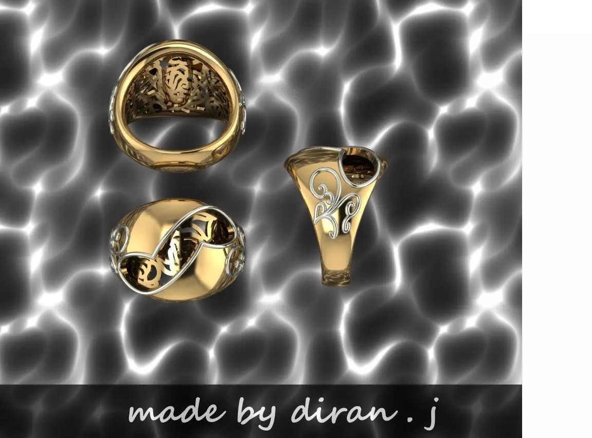 uniform frame ring 1 Free 3D print model