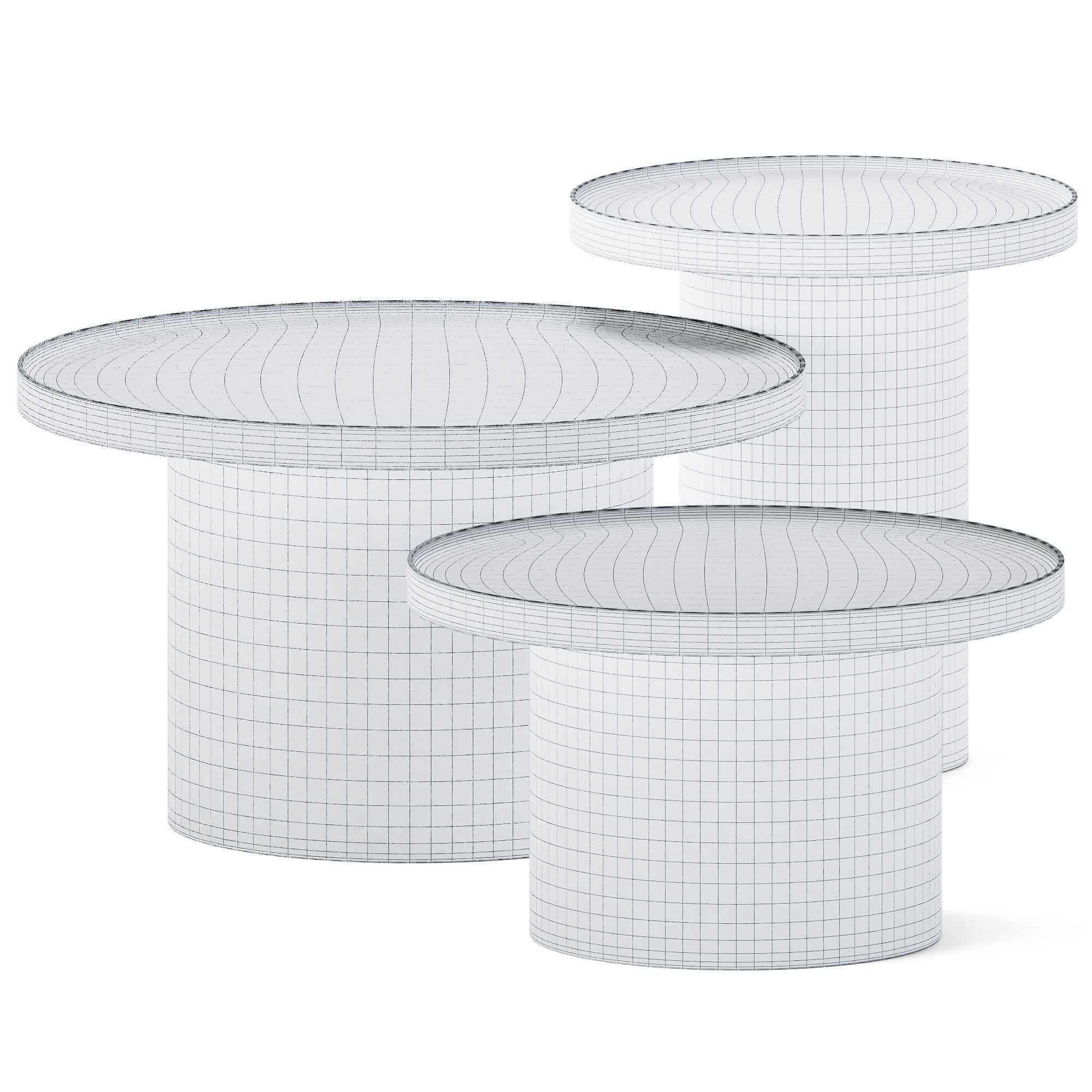 Plateau Coffee Table by Bolia 3D model_1