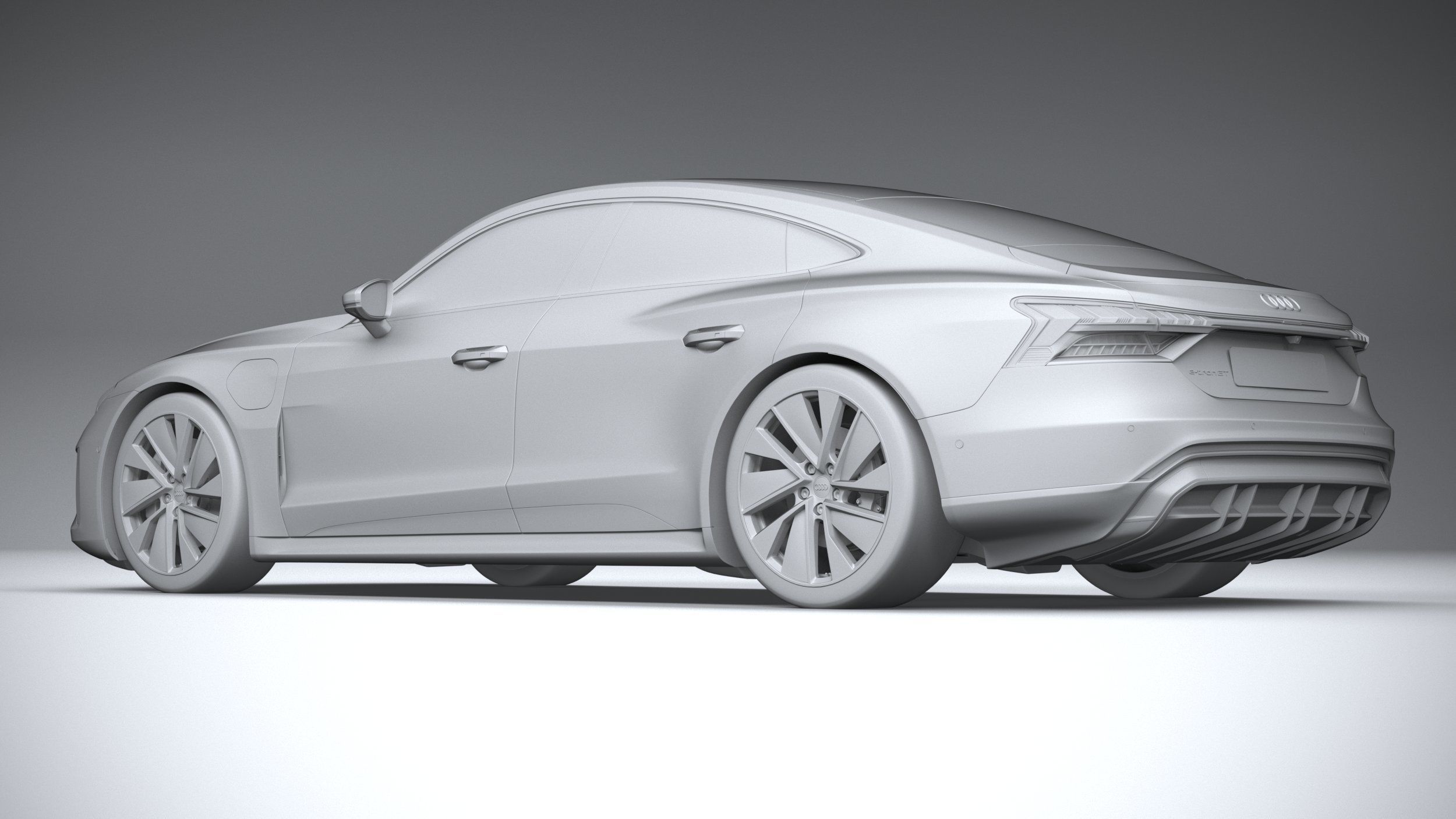 Audi e-tron GT quattro 2022 3D model_21