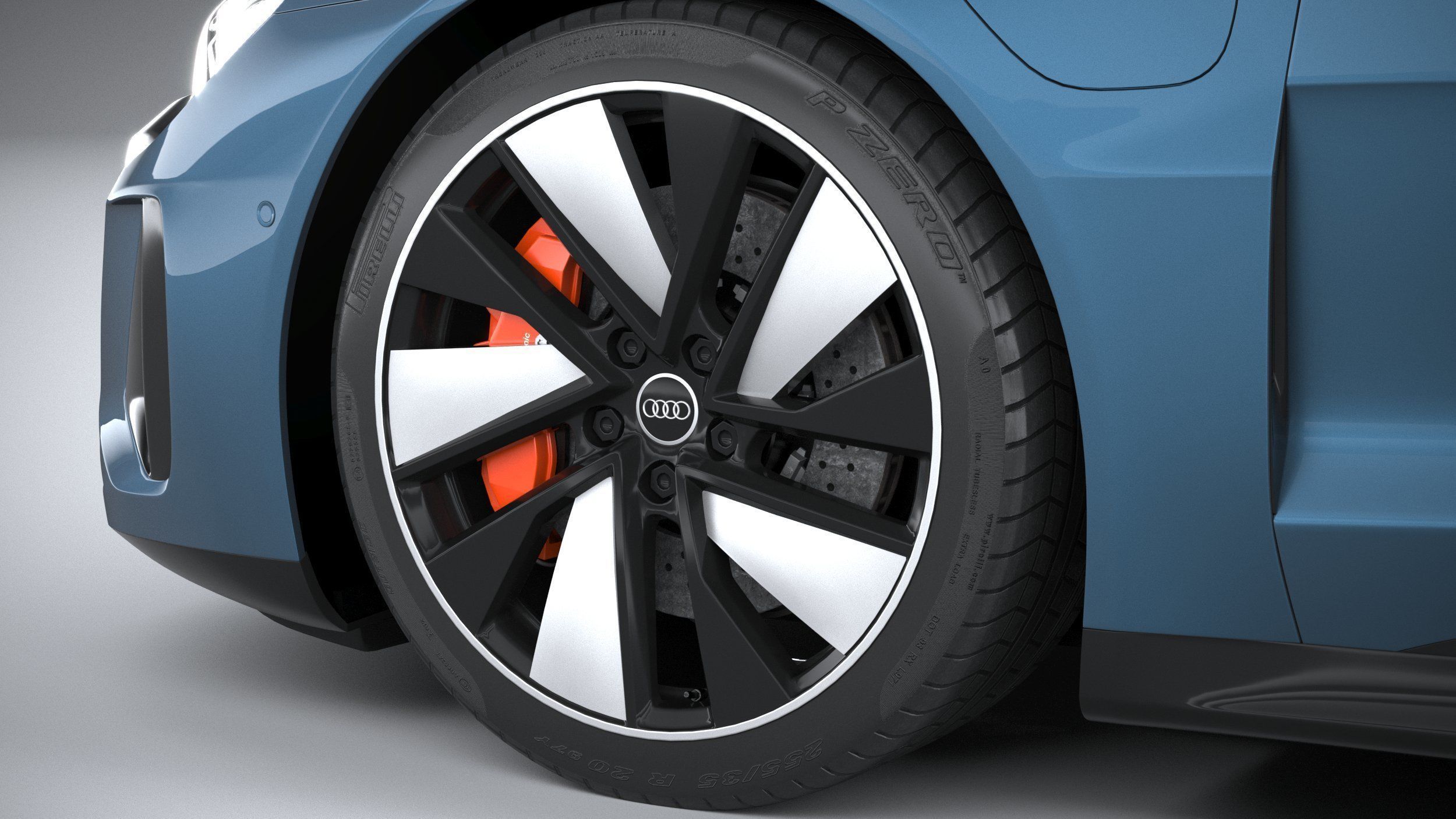 Audi e-tron GT quattro 2022 3D model_16