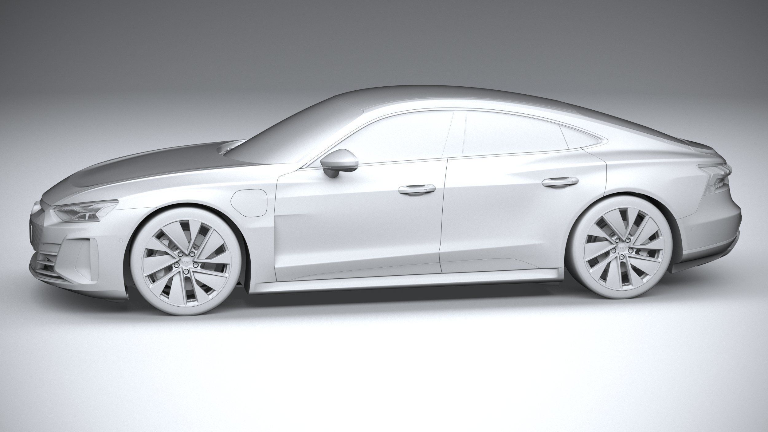 Audi e-tron GT quattro 2022 3D model_22