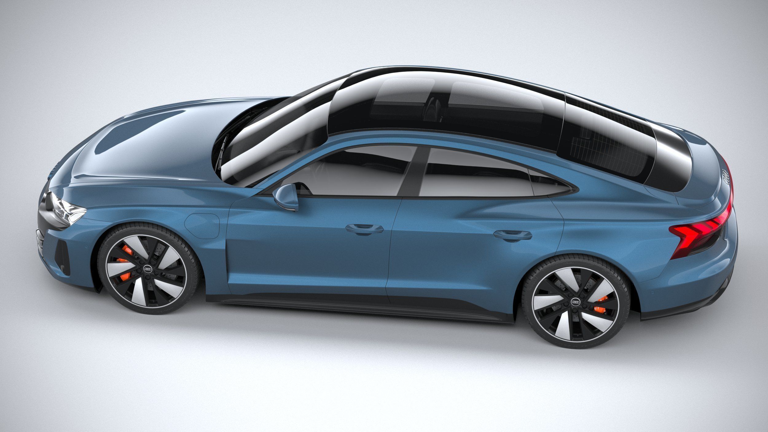Audi e-tron GT quattro 2022 3D model_9