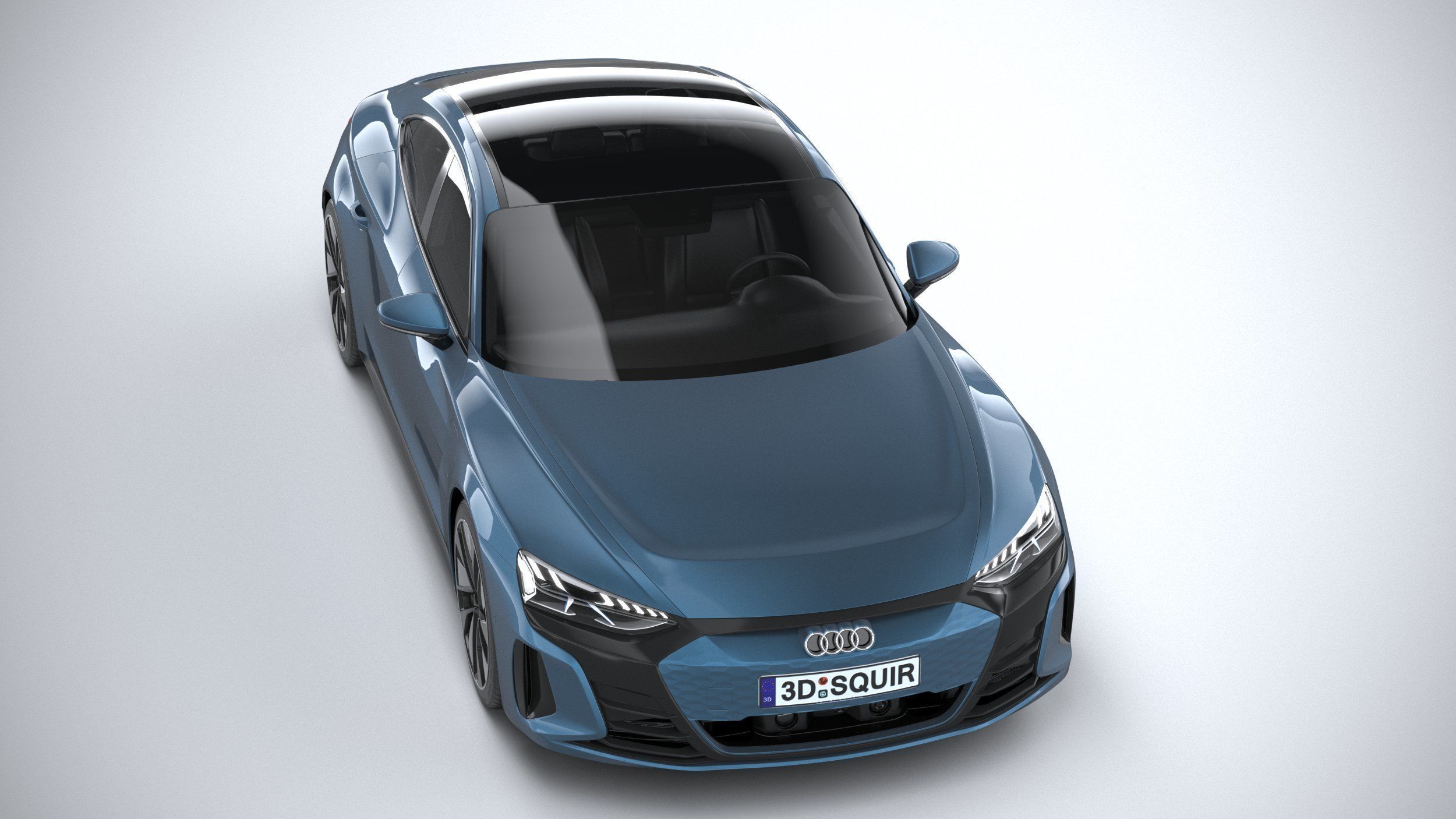 Audi e-tron GT quattro 2022 3D model_12
