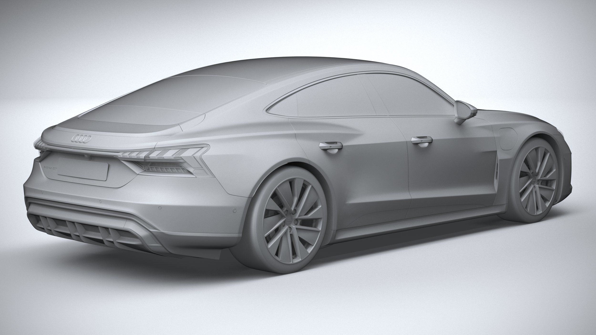 Audi e-tron GT quattro 2022 3D model_25