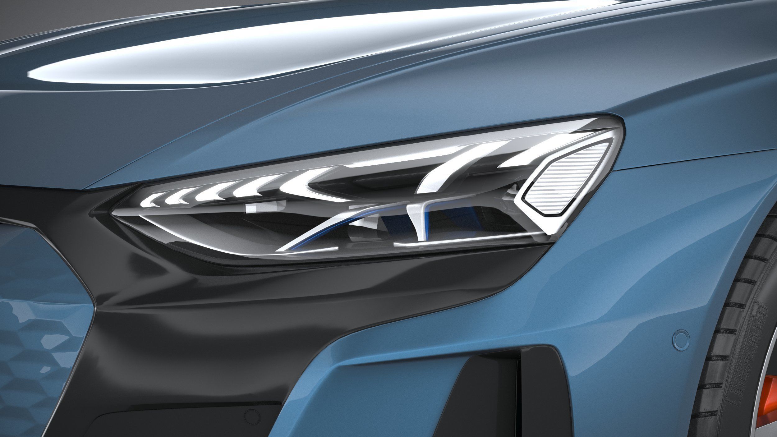 Audi e-tron GT quattro 2022 3D model_14