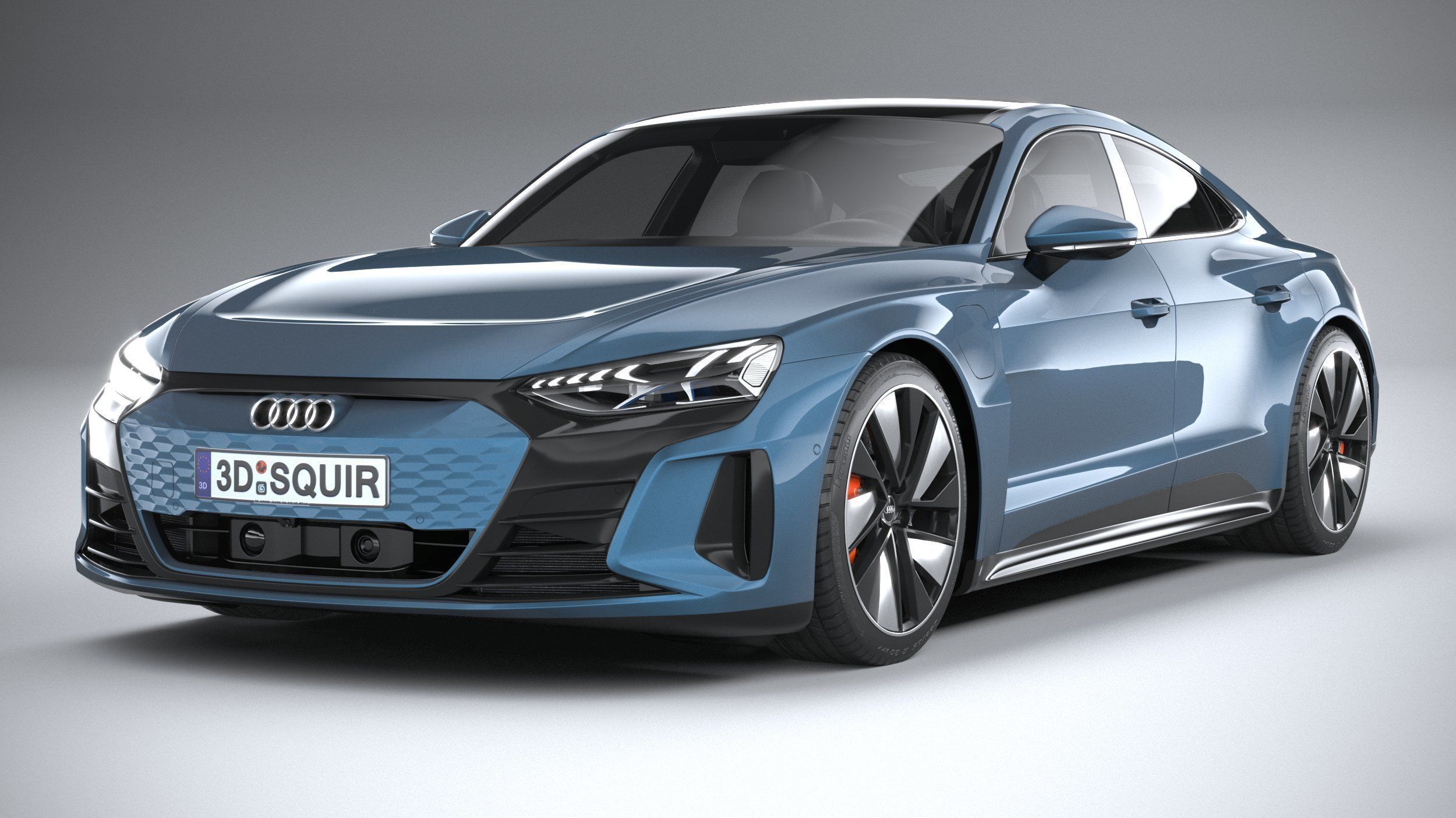 Audi e-tron GT quattro 2022 3D model_2