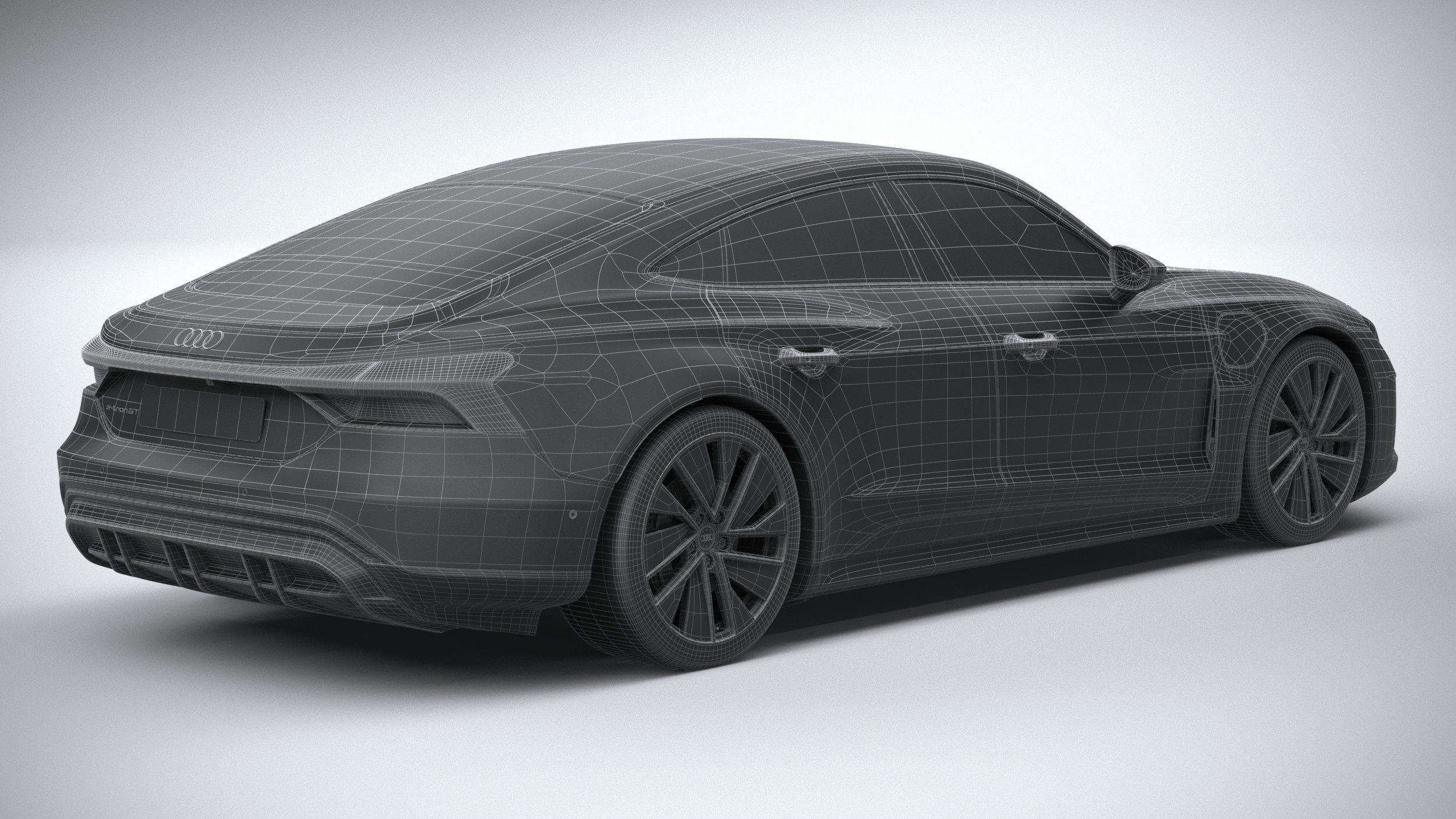 Audi e-tron GT quattro 2022 3D model_29