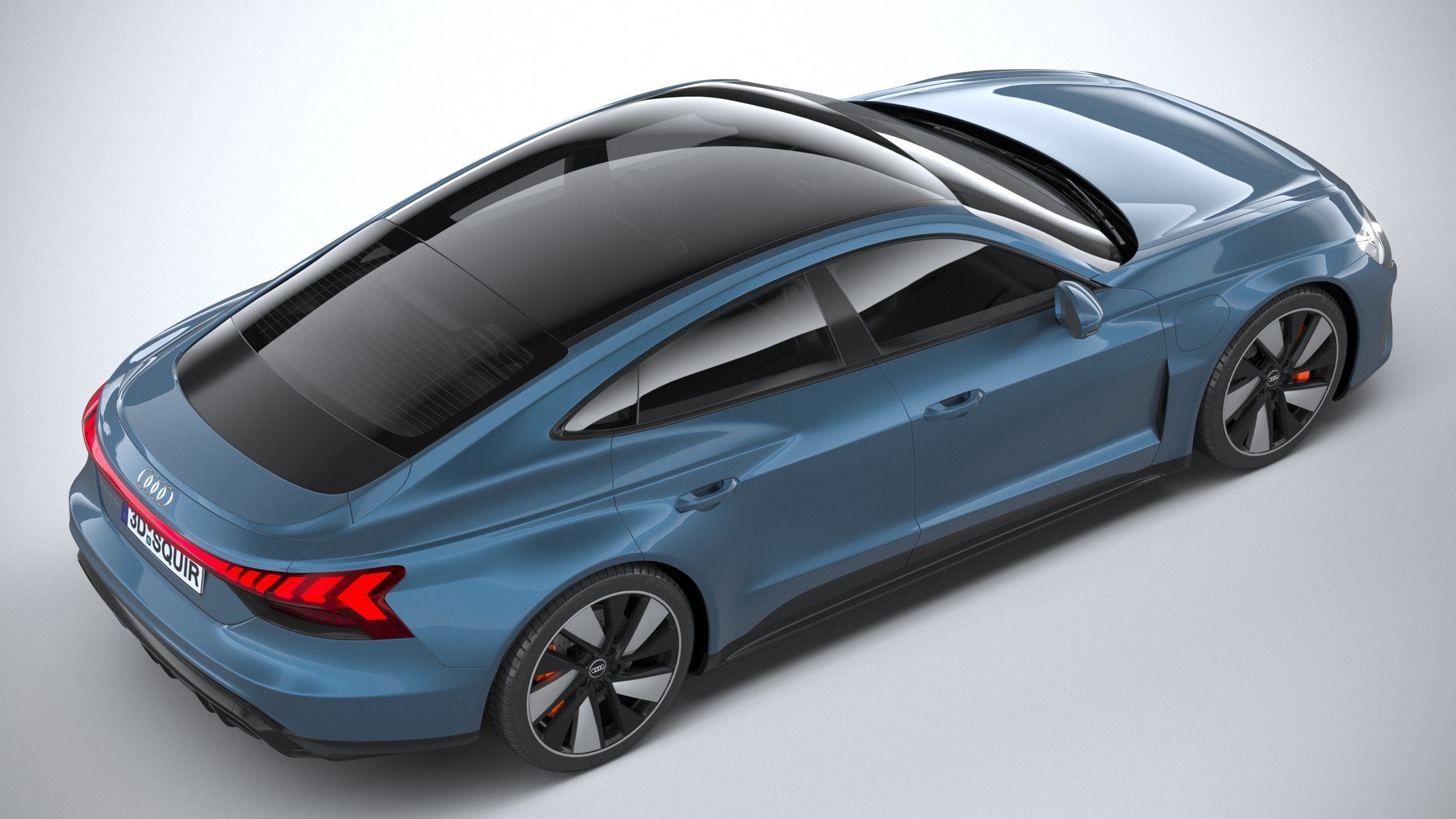 Audi e-tron GT quattro 2022 3D model_10