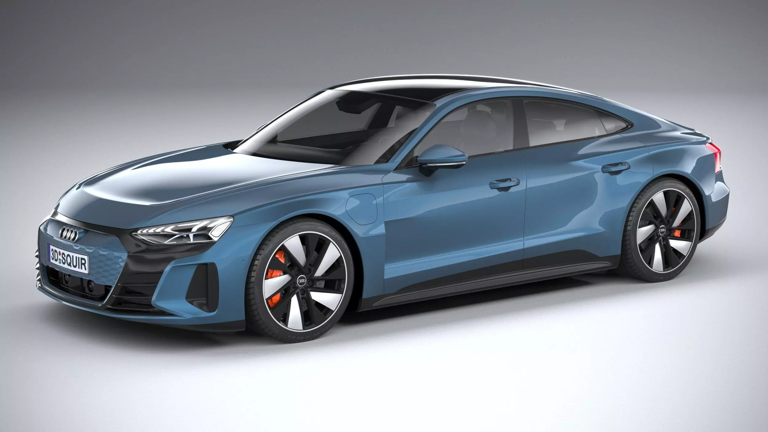 Audi e-tron GT quattro 2022 3D model_0