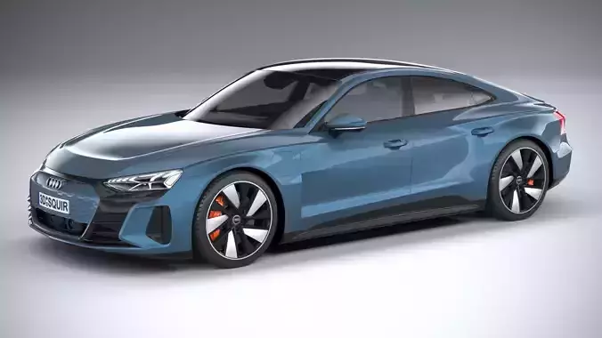 Audi e-tron GT quattro 2022 3D model